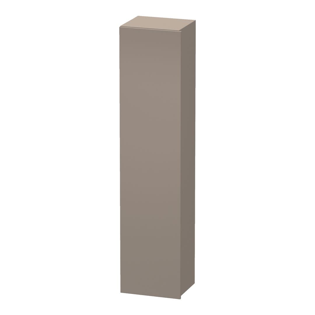 Duravit DuraStyle – Κολόνα Μπάνιου – 400 mm, 1 πόρτα, αριστερή, 400 x 360 x 1800 mm, Total number of shelves: 5 – Basalte Matt, Decor (DS1229L4343)