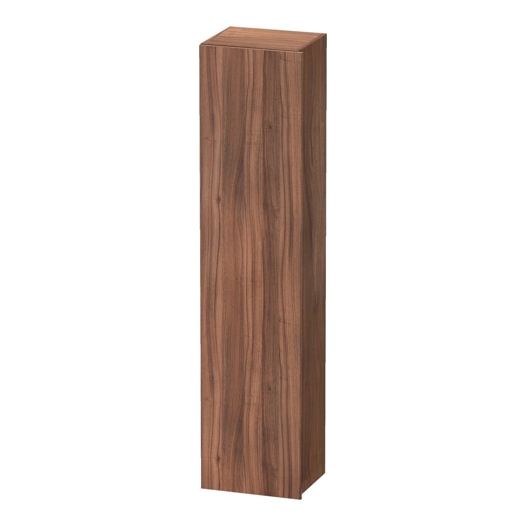 Duravit DuraStyle – Κολόνα Μπάνιου – 400 mm, 1 πόρτα, αριστερή, 400 x 360 x 1800 mm, Total number of shelves: 5 – Walnut Matt, Decor (DS1229L7979)