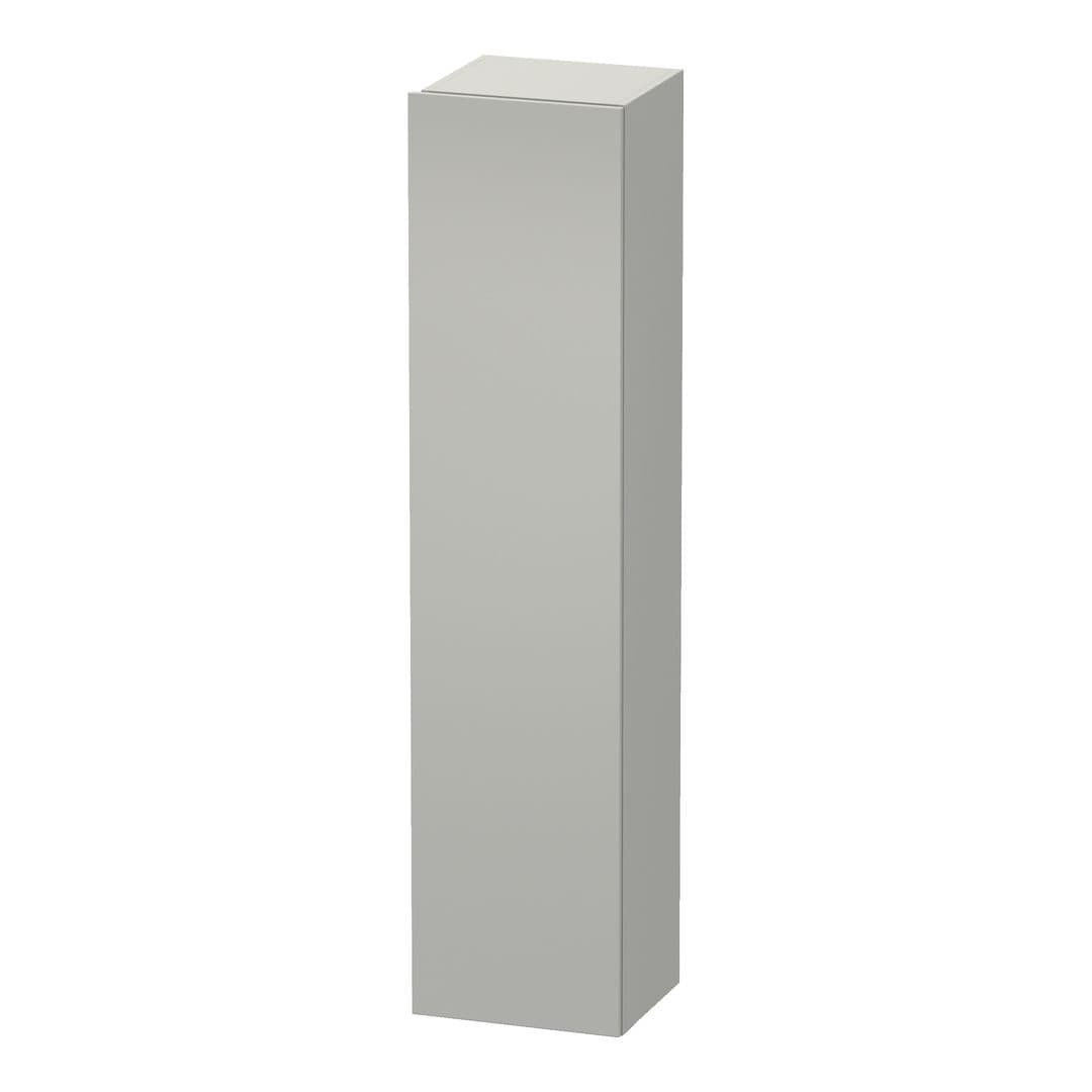 Duravit DuraStyle – Κολόνα Μπάνιου – 400 mm, 1 πόρτα, δεξιά, 400 x 360 x 1800 mm, Total number of shelves: 5 – Concrete grey Matt, Decor (DS1229R0707)