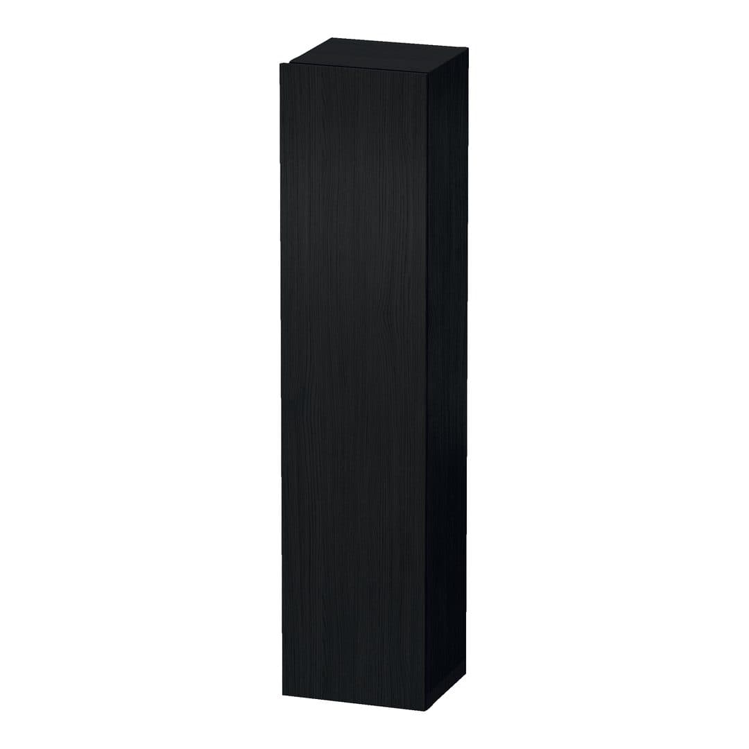 Duravit DuraStyle – Κολόνα Μπάνιου – 400 mm, 1 πόρτα, δεξιά, 400 x 360 x 1800 mm, Total number of shelves: 5 – Black oak Matt, Decor (DS1229R1616)