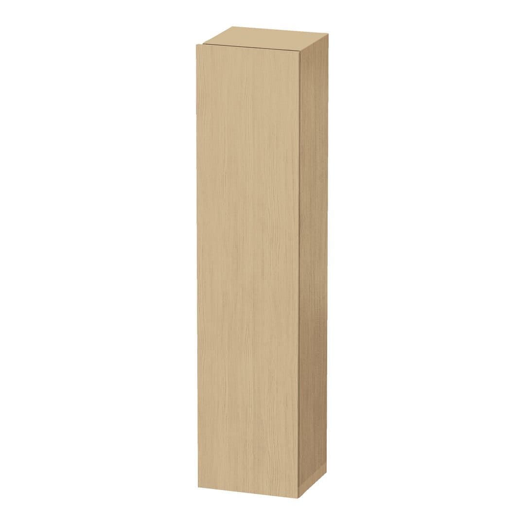 Duravit DuraStyle – Κολόνα Μπάνιου – 400 mm, 1 πόρτα, δεξιά, 400 x 360 x 1800 mm, Total number of shelves: 5 – Natural oak, Decor (DS1229R3030)