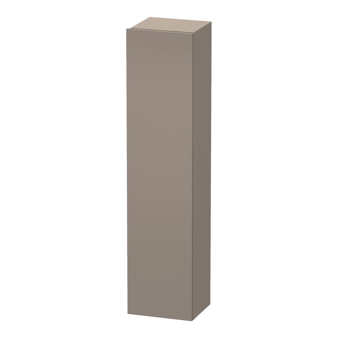 Duravit DuraStyle – Κολόνα Μπάνιου – 400 mm, 1 πόρτα, δεξιά, 400 x 360 x 1800 mm, Total number of shelves: 5 – Basalte Matt, Decor (DS1229R4343)