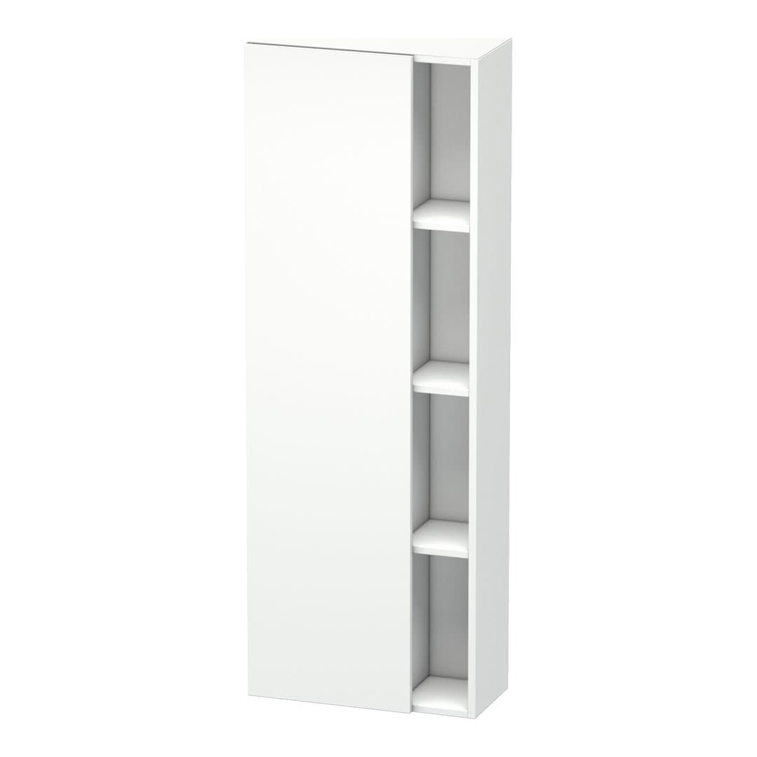 Duravit DuraStyle – Κολόνα Μπάνιου – 500 mm, 1 πόρτα, αριστερή, 500 x 240 x 1400 mm – White Matt, Decor (DS1238L1818)