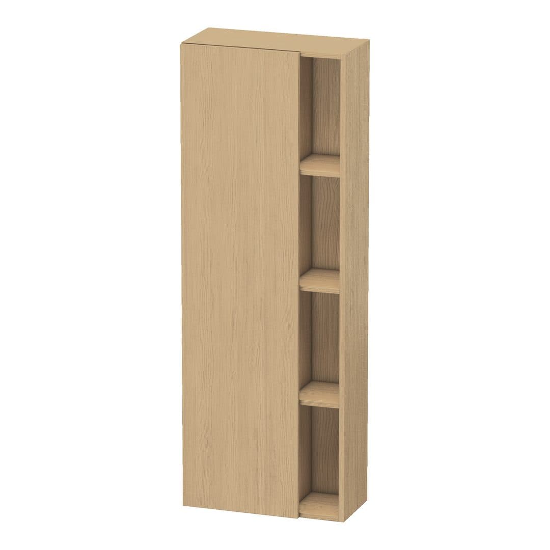 Duravit DuraStyle – Κολόνα Μπάνιου – 500 mm, 1 πόρτα, αριστερή, 500 x 240 x 1400 mm – Natural oak, Decor (DS1238L3030)