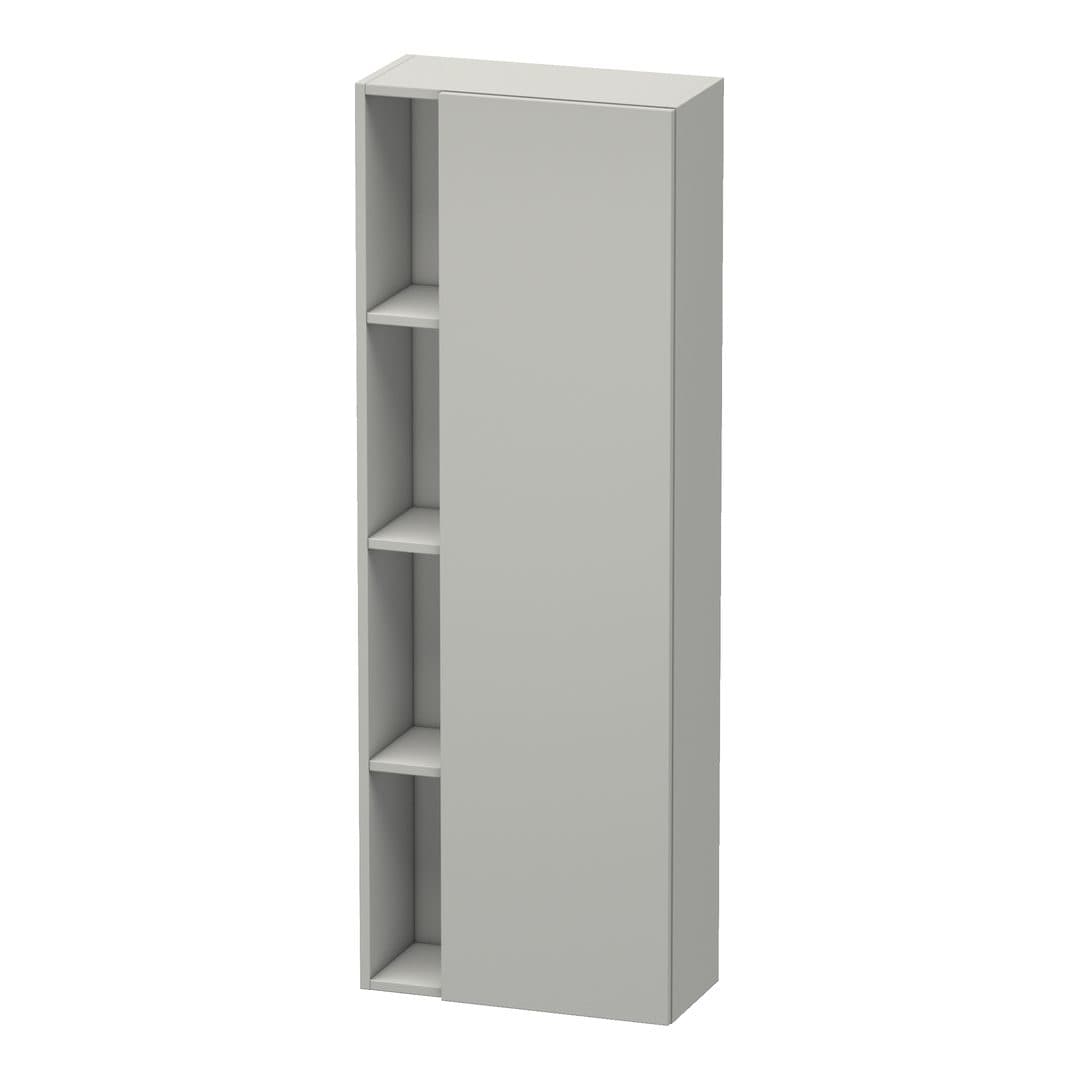 Duravit DuraStyle – Κολόνα Μπάνιου – 500 mm, 1 πόρτα, δεξιά, 500 x 240 x 1400 mm – Concrete grey Matt, Decor (DS1238R0707)
