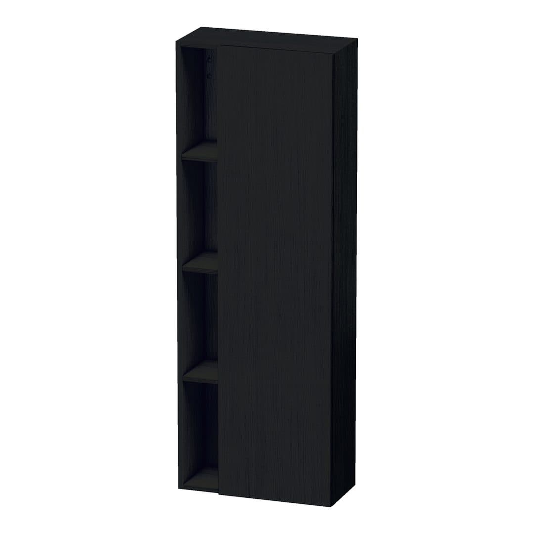 Duravit DuraStyle – Κολόνα Μπάνιου – 500 mm, 1 πόρτα, δεξιά, 500 x 240 x 1400 mm – Black oak Matt, Decor (DS1238R1616)