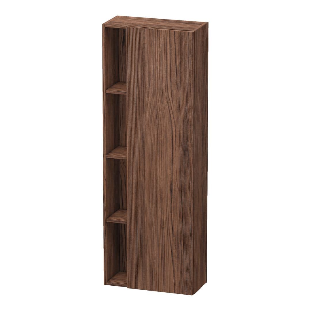 Duravit DuraStyle – Κολόνα Μπάνιου – 500 mm, 1 πόρτα, δεξιά, 500 x 240 x 1400 mm – Walnut dark Matt, Decor (DS1238R2121)