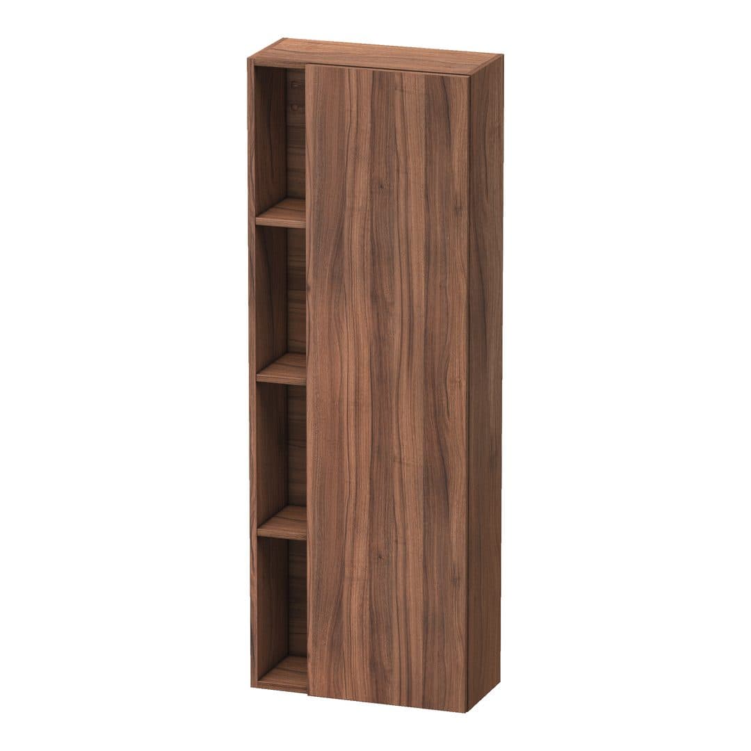 Duravit DuraStyle – Κολόνα Μπάνιου – 500 mm, 1 πόρτα, δεξιά, 500 x 240 x 1400 mm – Walnut Matt, Decor (DS1238R7979)