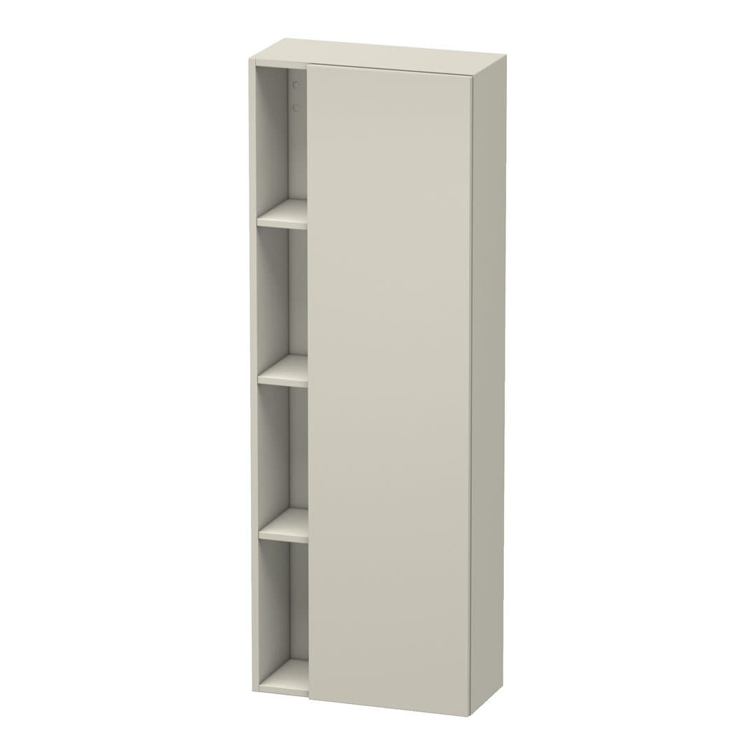 Duravit DuraStyle – Κολόνα Μπάνιου – 500 mm, 1 πόρτα, δεξιά, 500 x 240 x 1400 mm – Taupe Matt, Decor (DS1238R9191)