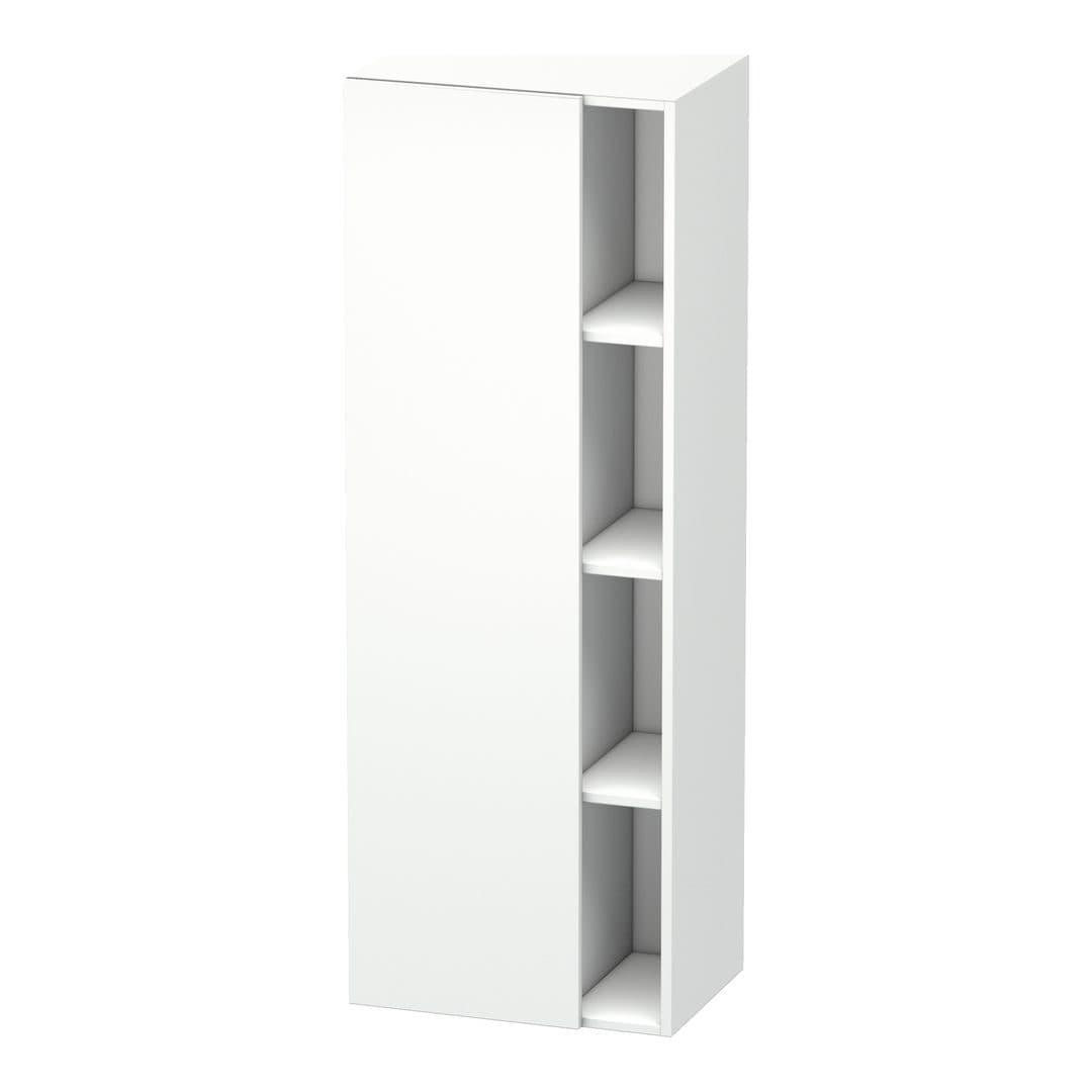 Duravit DuraStyle – Κολόνα Μπάνιου – 500 mm, 1 πόρτα, αριστερή, 500 x 360 x 1400 mm – White Matt, Decor (DS1239L1818)