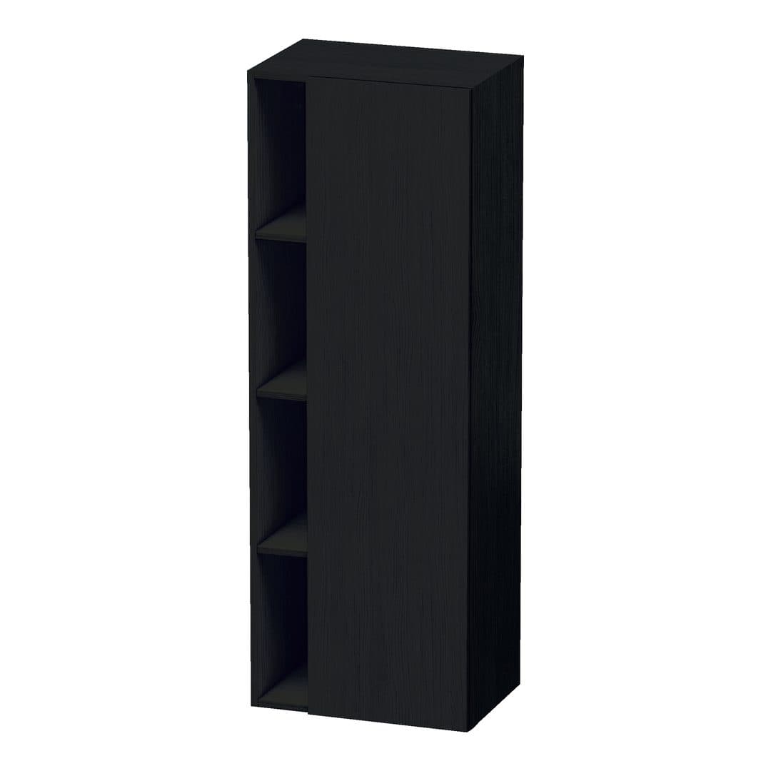 Duravit DuraStyle – Κολόνα Μπάνιου – 500 mm, 1 πόρτα, δεξιά, 500 x 360 x 1400 mm – Black oak Matt, Decor (DS1239R1616)
