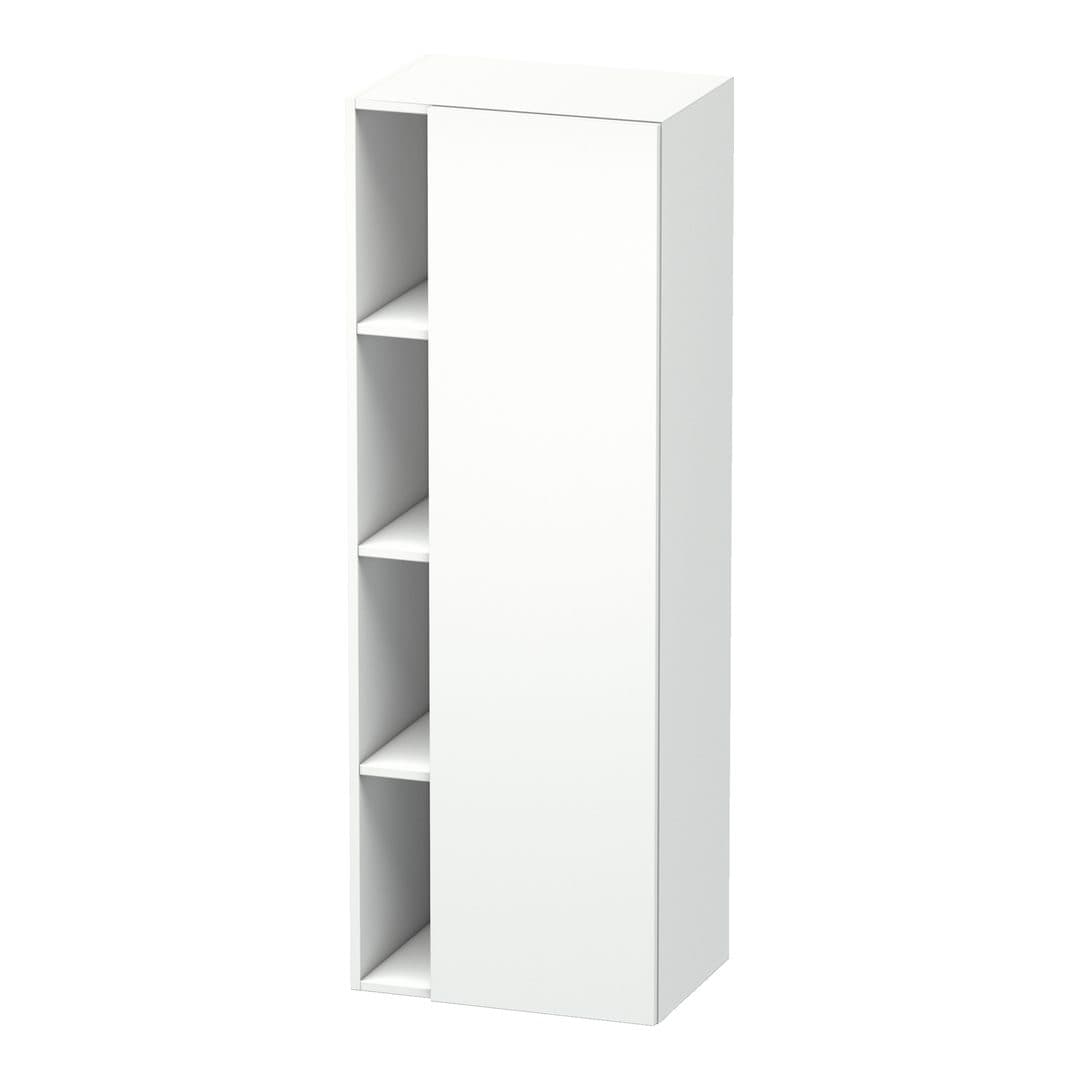 Duravit DuraStyle – Κολόνα Μπάνιου – 500 mm, 1 πόρτα, δεξιά, 500 x 360 x 1400 mm – White Matt, Decor (DS1239R1818)
