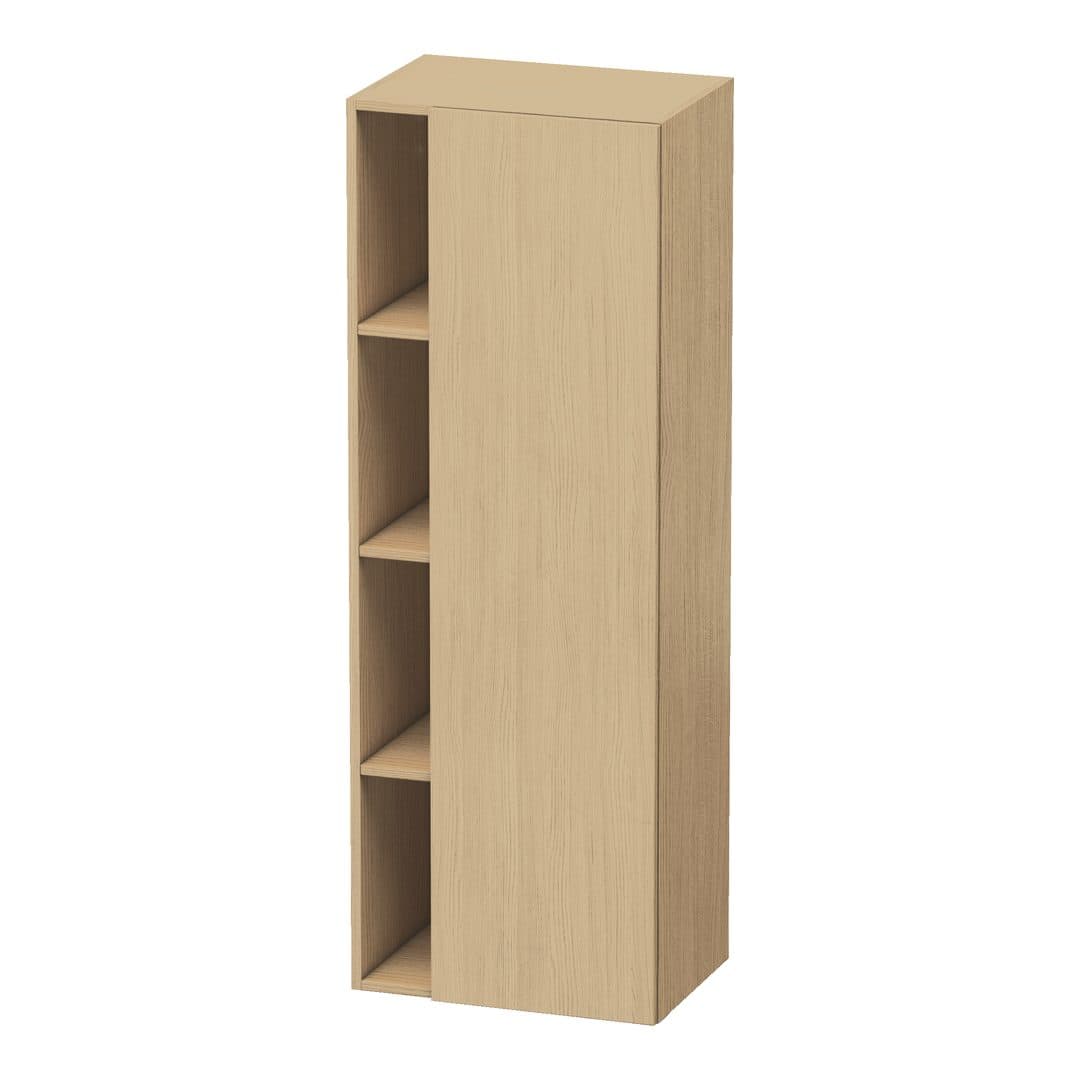 Duravit DuraStyle – Κολόνα Μπάνιου – 500 mm, 1 πόρτα, δεξιά, 500 x 360 x 1400 mm – Natural oak, Decor (DS1239R3030)