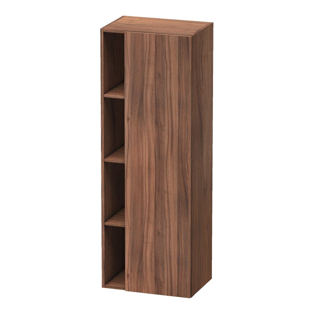 Duravit DuraStyle – Κολόνα Μπάνιου – 500 mm, 1 πόρτα, δεξιά, 500 x 360 x 1400 mm – Walnut Matt, Decor (DS1239R7979)