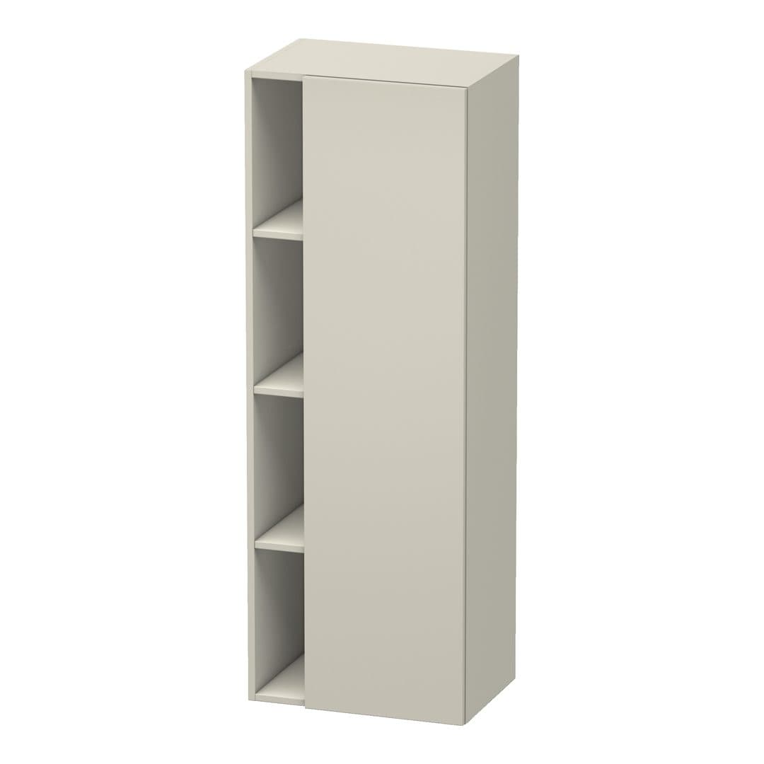 Duravit DuraStyle – Κολόνα Μπάνιου – 500 mm, 1 πόρτα, δεξιά, 500 x 360 x 1400 mm – Taupe Matt, Decor (DS1239R9191)