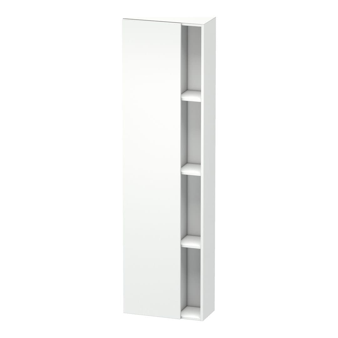 Duravit DuraStyle – Κολόνα Μπάνιου – 500 mm, 1 πόρτα, αριστερή, 500 x 240 x 1800 mm – White Matt, Decor (DS1248L1818)