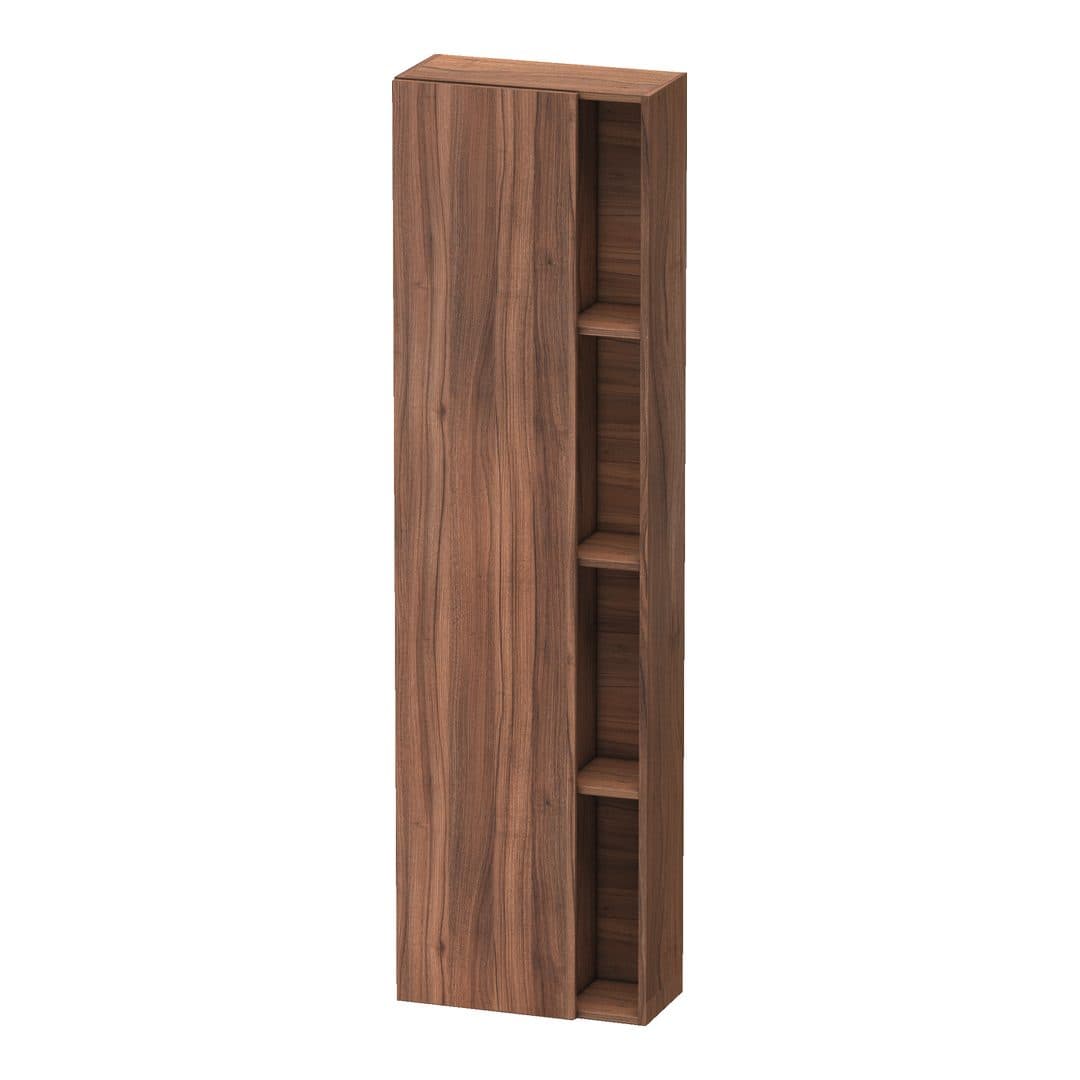 Duravit DuraStyle – Κολόνα Μπάνιου – 500 mm, 1 πόρτα, αριστερή, 500 x 240 x 1800 mm – Walnut Matt, Decor (DS1248L7979)
