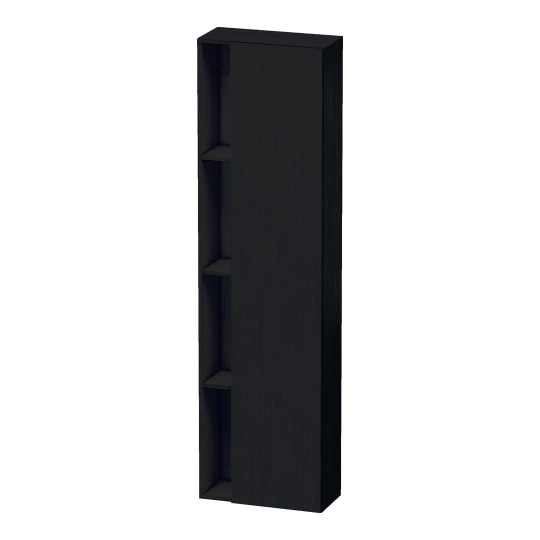 Duravit DuraStyle – Κολόνα Μπάνιου – 500 mm, 1 πόρτα, δεξιά, 500 x 240 x 1800 mm – Black oak Matt, Decor (DS1248R1616)