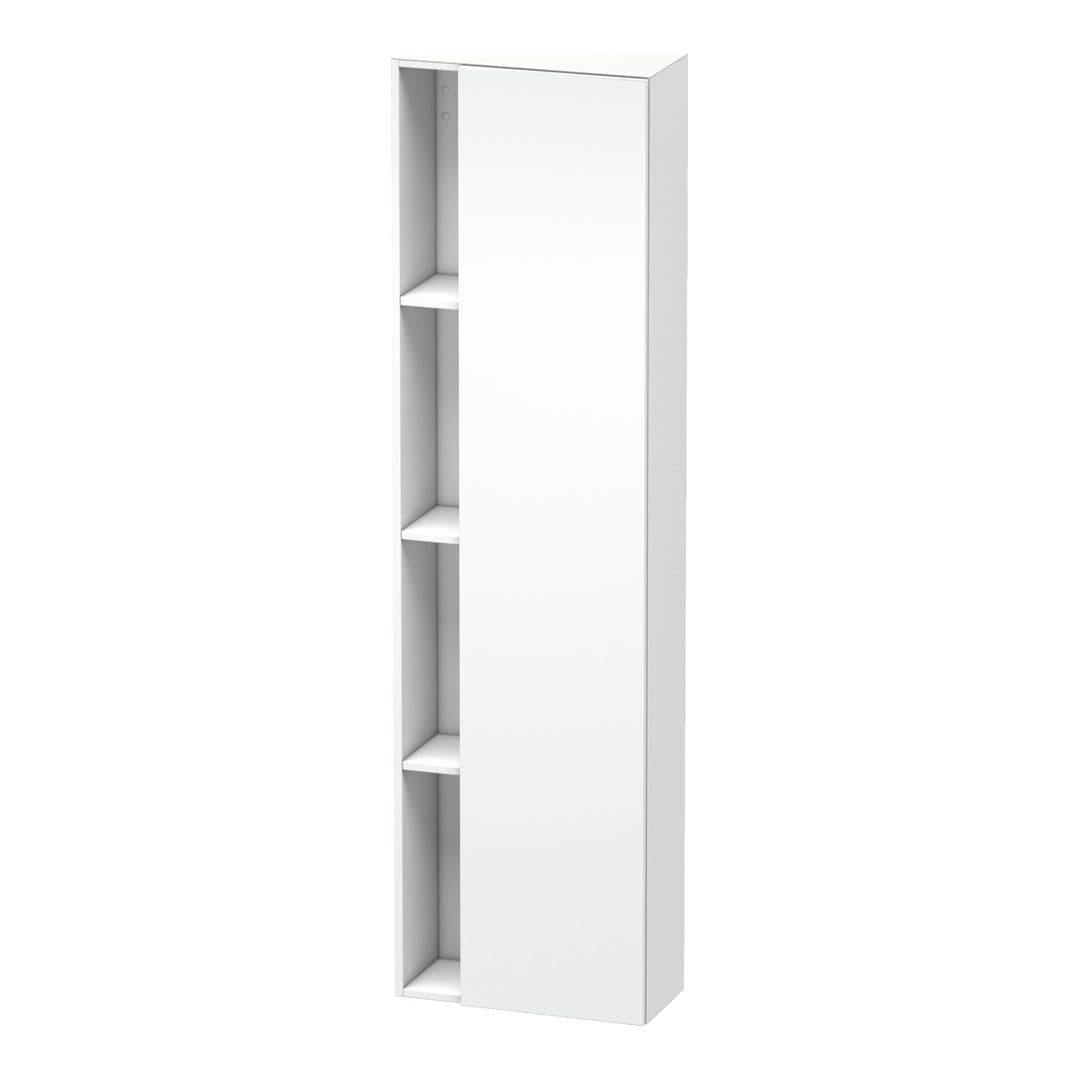 Duravit DuraStyle – Κολόνα Μπάνιου – 500 mm, 1 πόρτα, δεξιά, 500 x 240 x 1800 mm – White Matt, Decor (DS1248R1818)