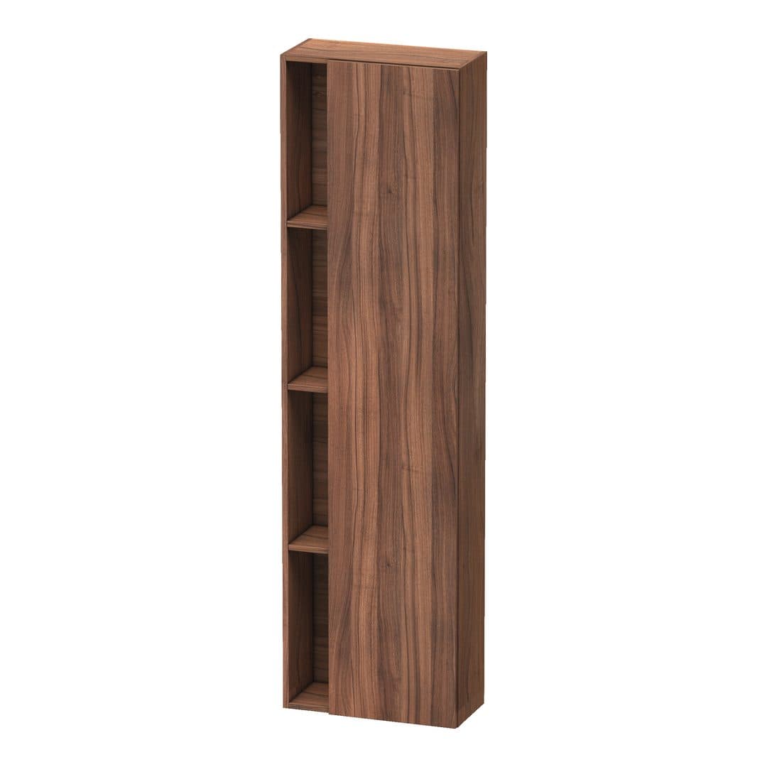 Duravit DuraStyle – Κολόνα Μπάνιου – 500 mm, 1 πόρτα, δεξιά, 500 x 240 x 1800 mm – Walnut Matt, Decor (DS1248R7979)