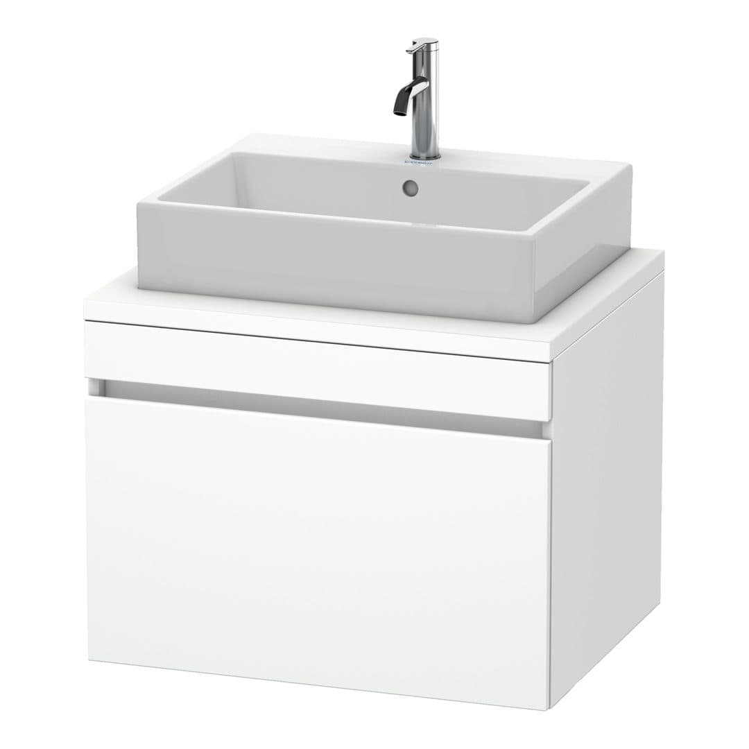 Duravit DuraStyle – Έπιπλο Νιπτήρα – 700 mm, για κονσόλα, 1 συρτάρι, νιπτήρας κέντρο – White Matt, Decor (DS531101818)