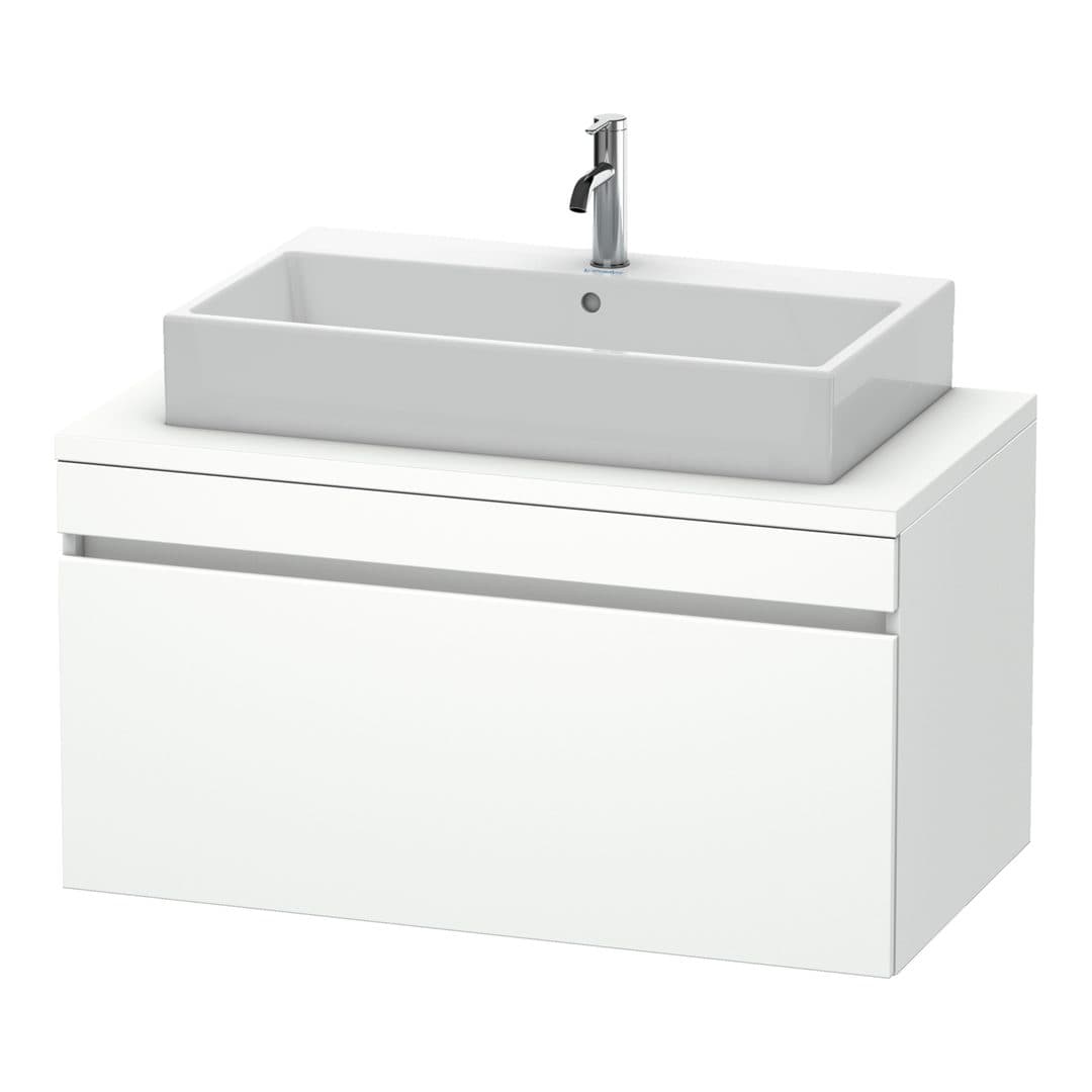 Duravit DuraStyle – Έπιπλο Νιπτήρα – 1000 mm, για κονσόλα, 1 συρτάρι, νιπτήρας κέντρο – White Matt, Decor (DS531401818)