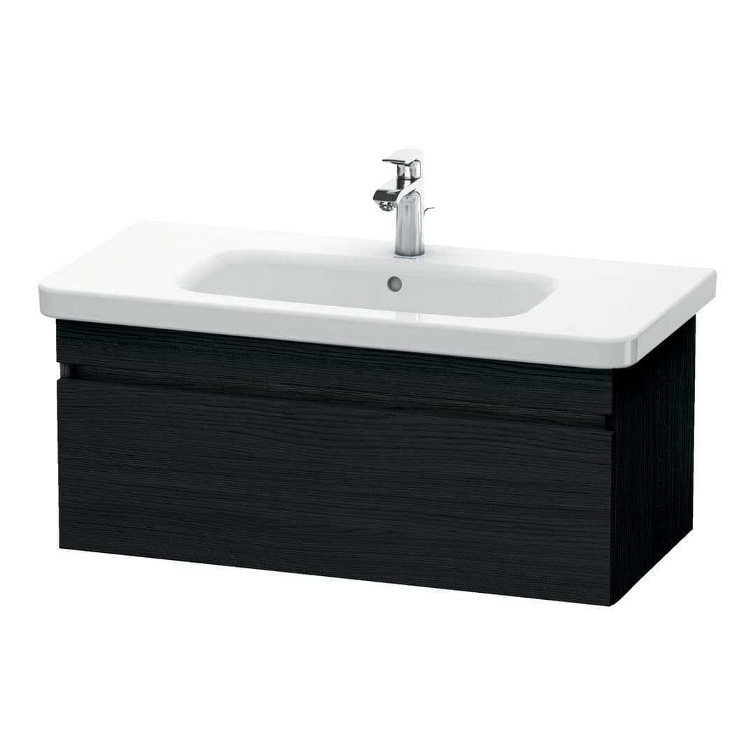 Duravit DuraStyle – Έπιπλο Νιπτήρα – 930 mm, 1 συρτάρι, νιπτήρας κέντρο – Black oak Matt, Decor (DS638201616)