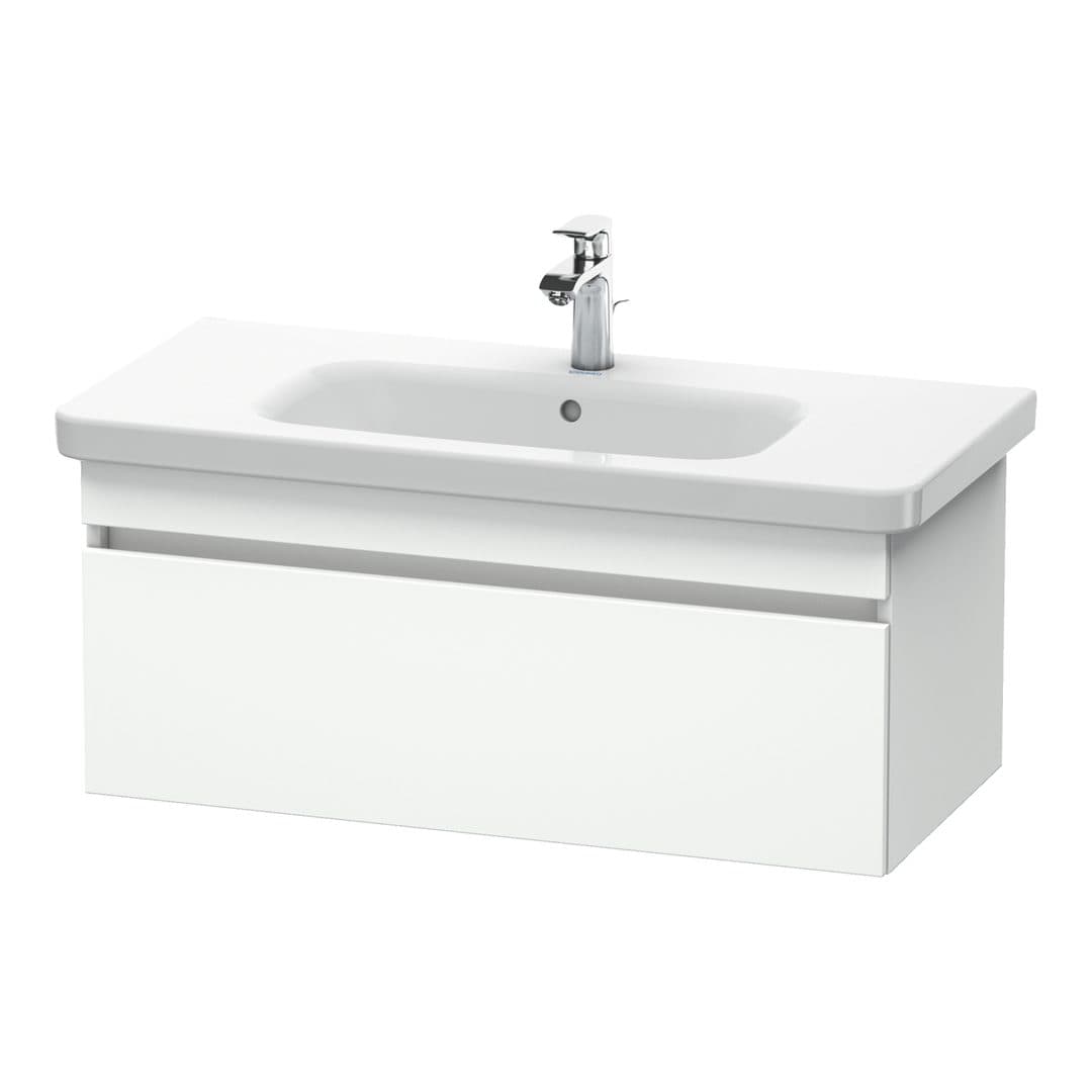 Duravit DuraStyle – Έπιπλο Νιπτήρα – 930 mm, 1 συρτάρι, νιπτήρας κέντρο – White Matt, Decor (DS638201818)