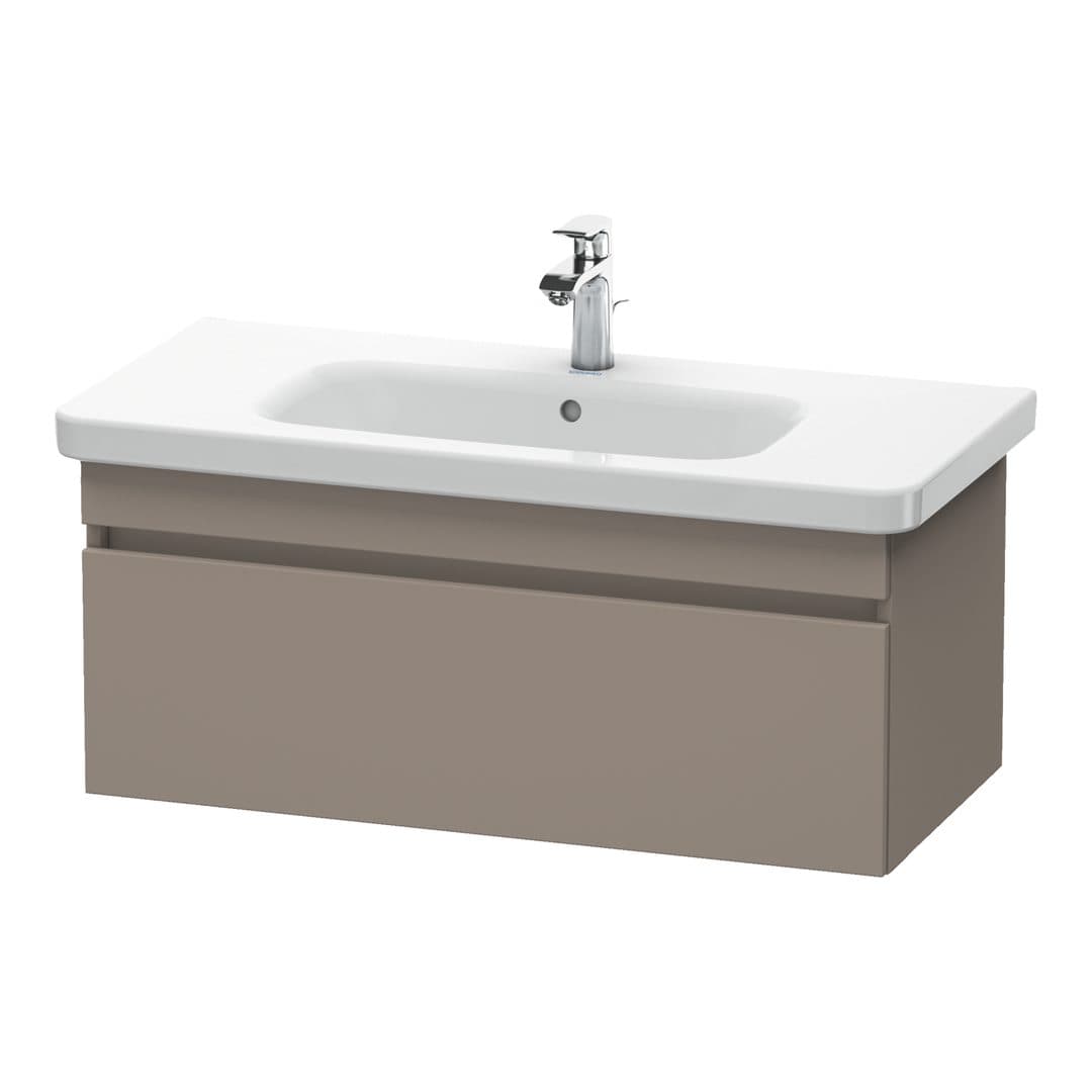 Duravit DuraStyle – Έπιπλο Νιπτήρα – 930 mm, 1 συρτάρι, νιπτήρας κέντρο – Basalte Matt, Decor (DS638204343)