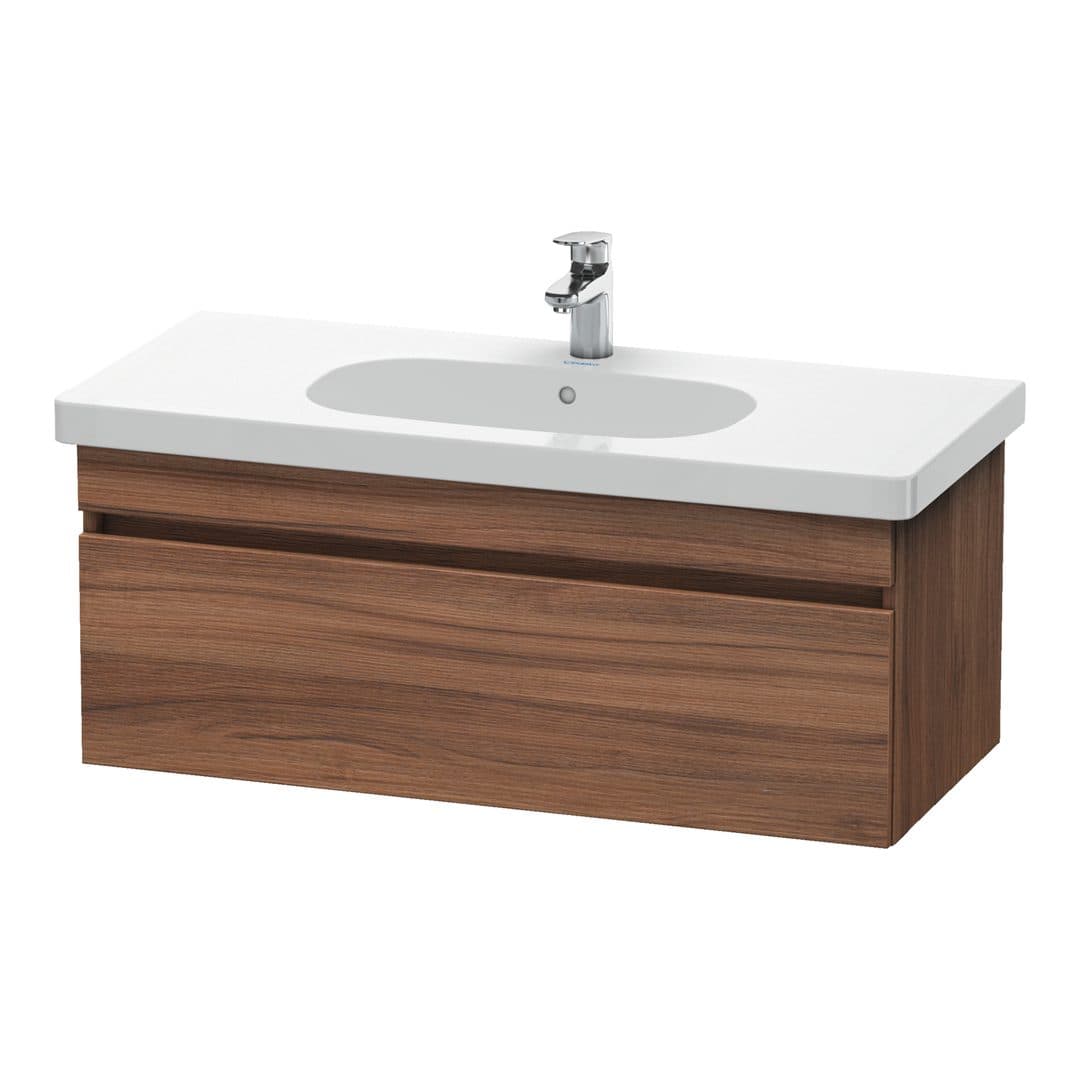 Duravit DuraStyle – Έπιπλο Νιπτήρα – 1000 mm, 1 συρτάρι, νιπτήρας κέντρο – Walnut Matt, Decor (DS638507979)