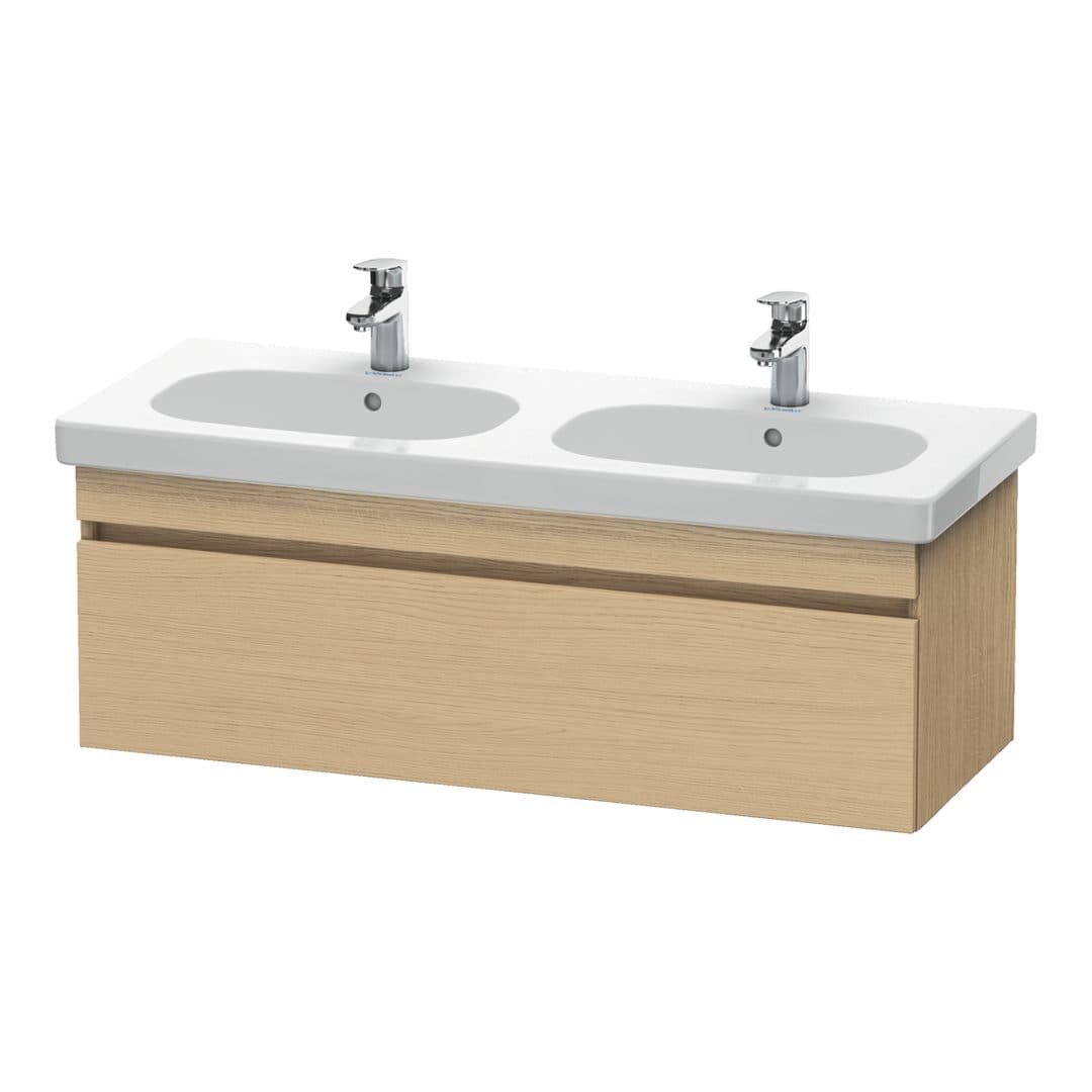 Duravit DuraStyle – Έπιπλο Νιπτήρα – 1150 mm, 1 συρτάρι, νιπτήρας κέντρο – Natural oak, Decor (DS638603030)