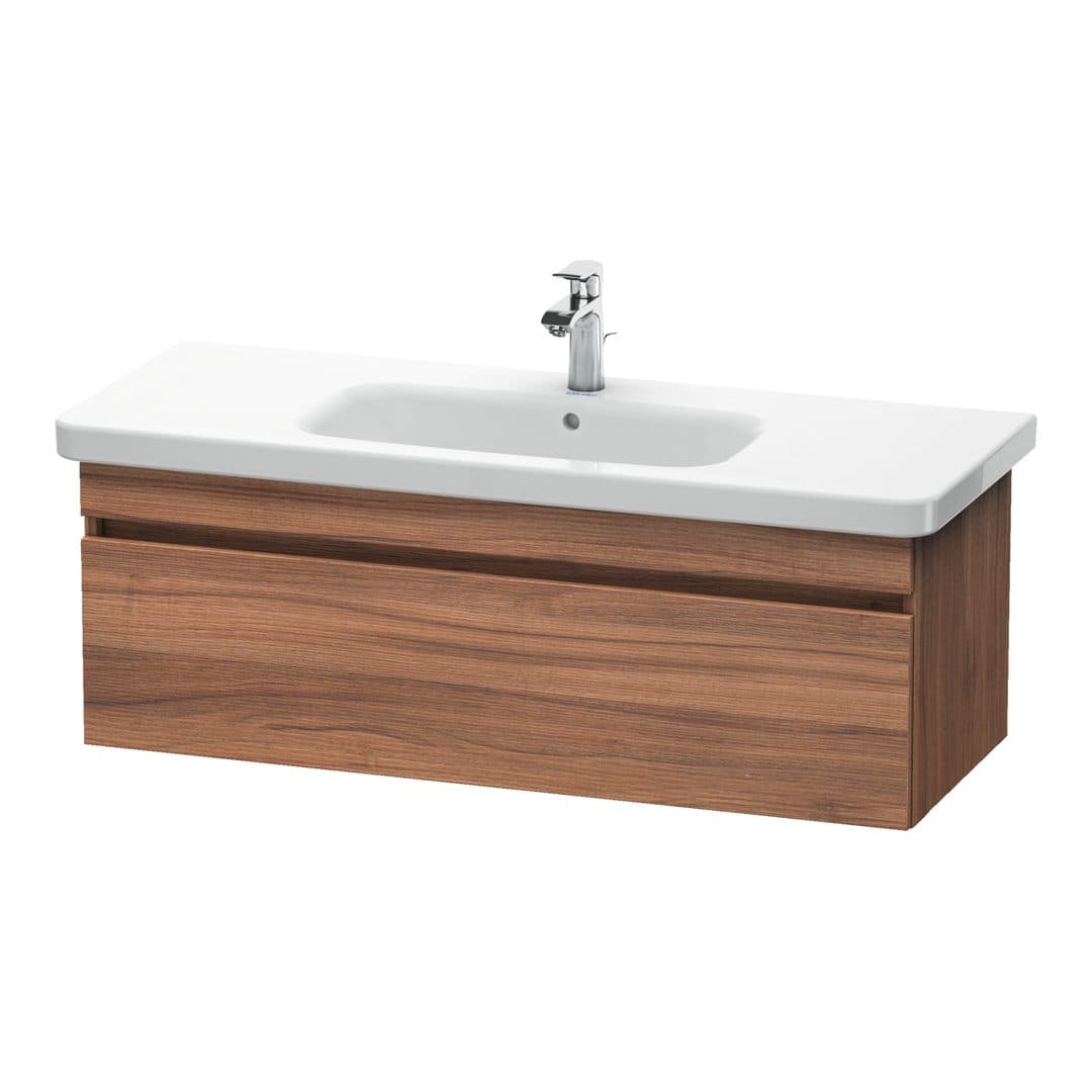 Duravit DuraStyle – Έπιπλο Νιπτήρα – 1130 mm, 1 συρτάρι, νιπτήρας κέντρο – Walnut Matt, Decor (DS639507979)