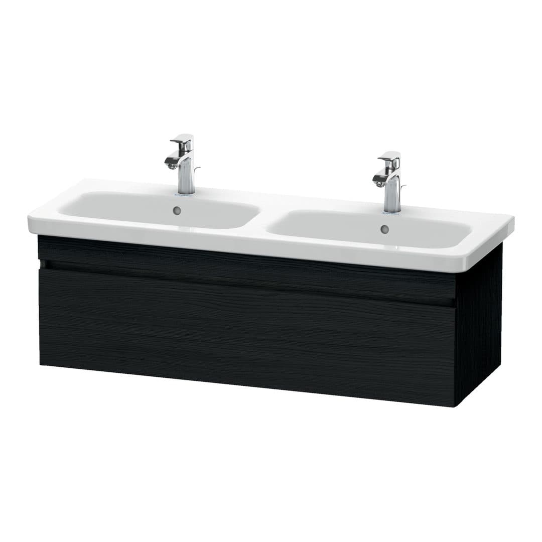 Duravit DuraStyle – Έπιπλο Νιπτήρα – 1230 mm, 1 συρτάρι – Black oak Matt, Decor (DS639801616)