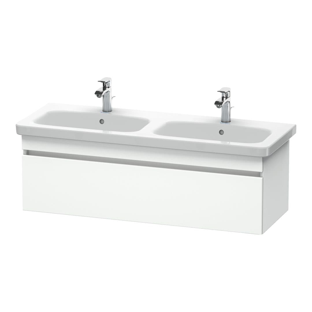 Duravit DuraStyle – Έπιπλο Νιπτήρα – 1230 mm, 1 συρτάρι – White Matt, Decor (DS639801818)
