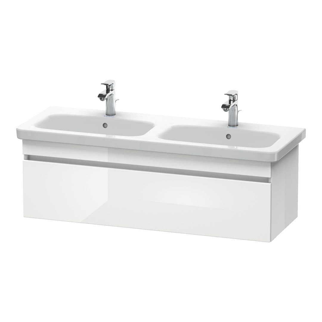 Duravit DuraStyle – Έπιπλο Νιπτήρα – 1230 mm, 1 συρτάρι – White High Gloss, Decor (DS639802222)