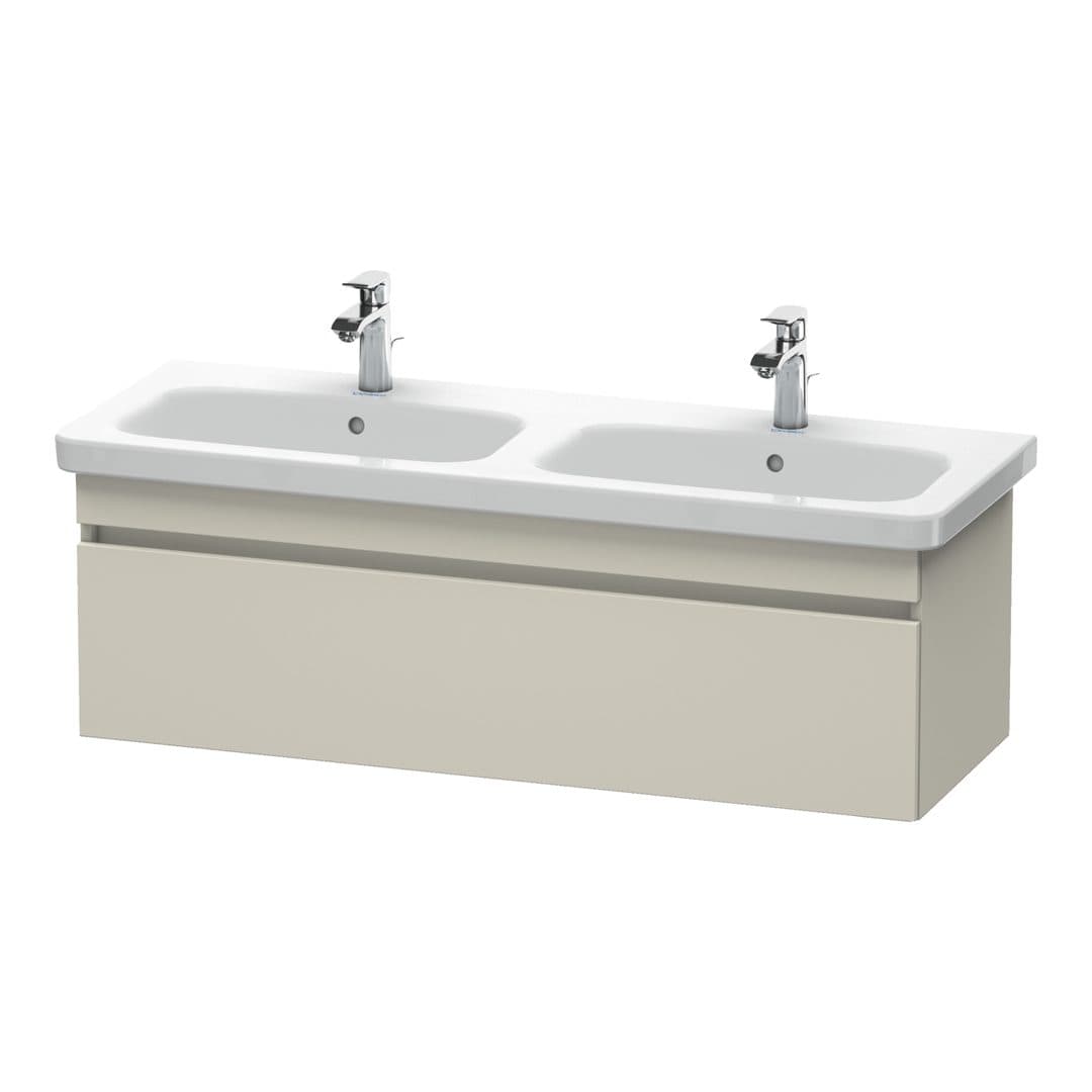 Duravit DuraStyle – Έπιπλο Νιπτήρα – 1230 mm, 1 συρτάρι – Taupe Matt, Decor (DS639809191)