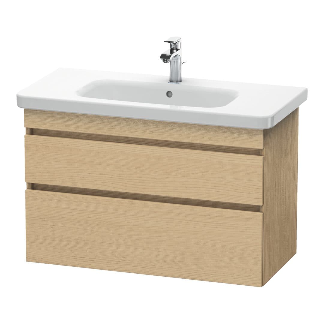 Duravit DuraStyle – Έπιπλο Νιπτήρα – 930 mm, 2 συρτάρια, νιπτήρας κέντρο – Natural oak, Decor (DS648203030)