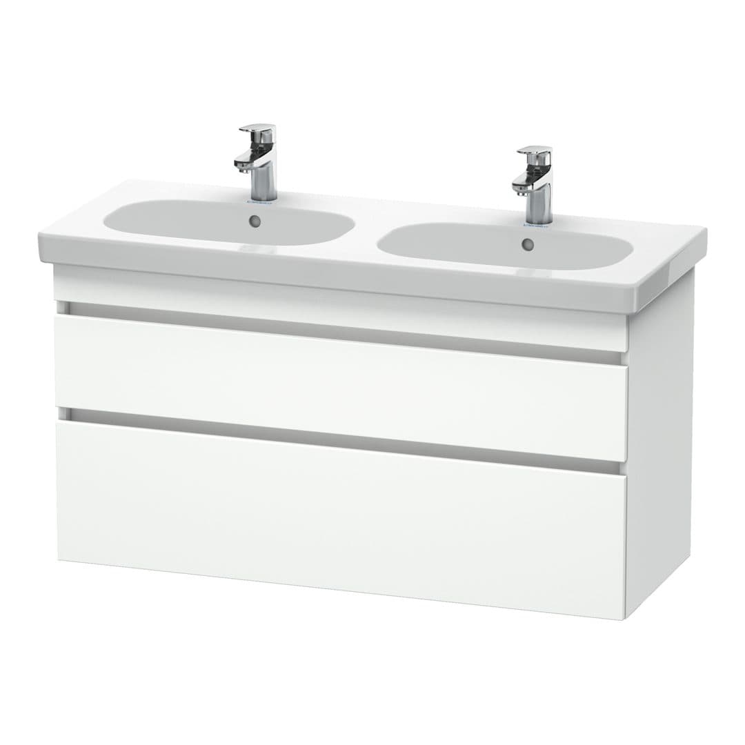 Duravit DuraStyle – Έπιπλο Νιπτήρα – 1150 mm, 2 συρτάρια, νιπτήρας κέντρο – White Matt, Decor (DS648601818)