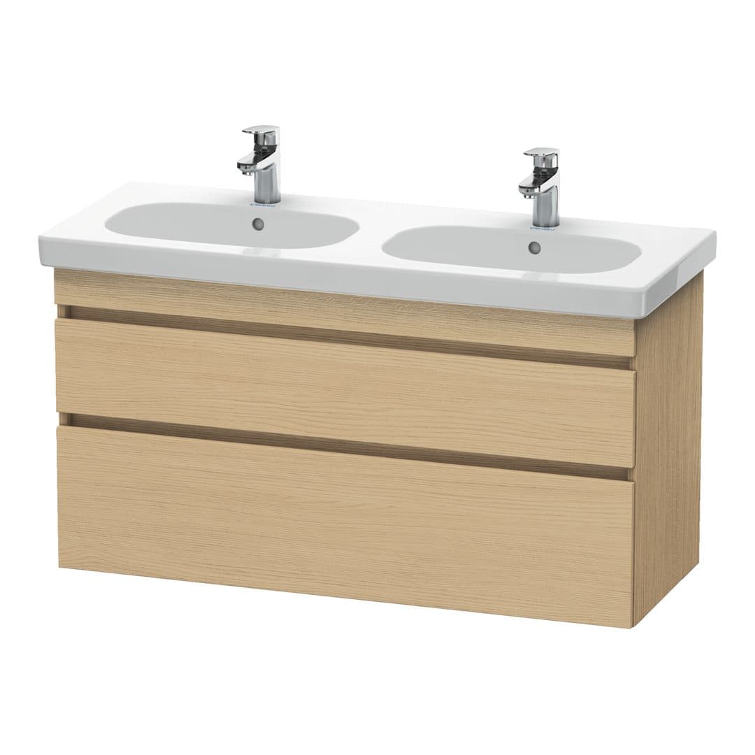 Duravit DuraStyle – Έπιπλο Νιπτήρα – 1150 mm, 2 συρτάρια, νιπτήρας κέντρο – Natural oak, Decor (DS648603030)