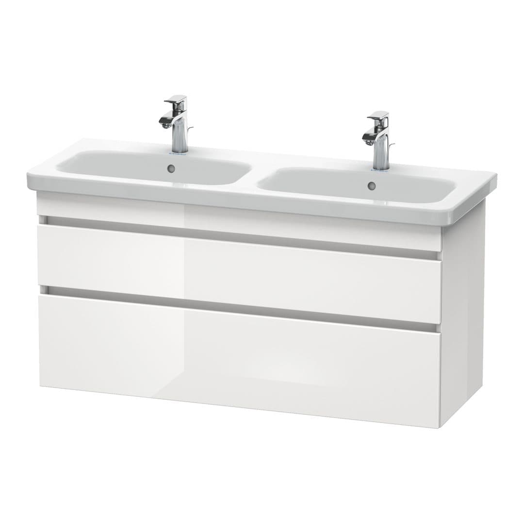 Duravit DuraStyle – Έπιπλο Νιπτήρα – 1230 mm, 2 συρτάρια – White High Gloss, Decor (DS649802222)