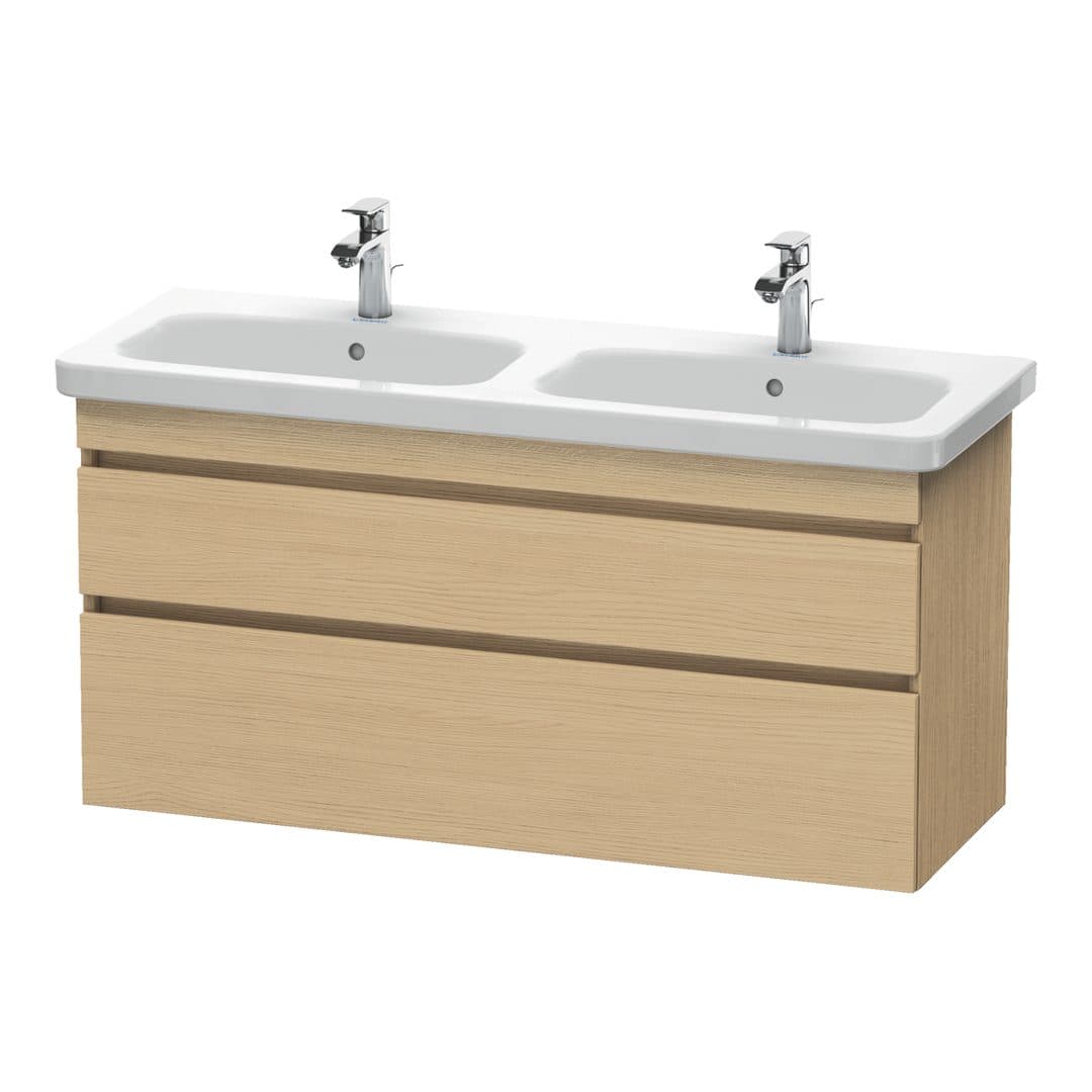Duravit DuraStyle – Έπιπλο Νιπτήρα – 1230 mm, 2 συρτάρια – Natural oak, Decor (DS649803030)