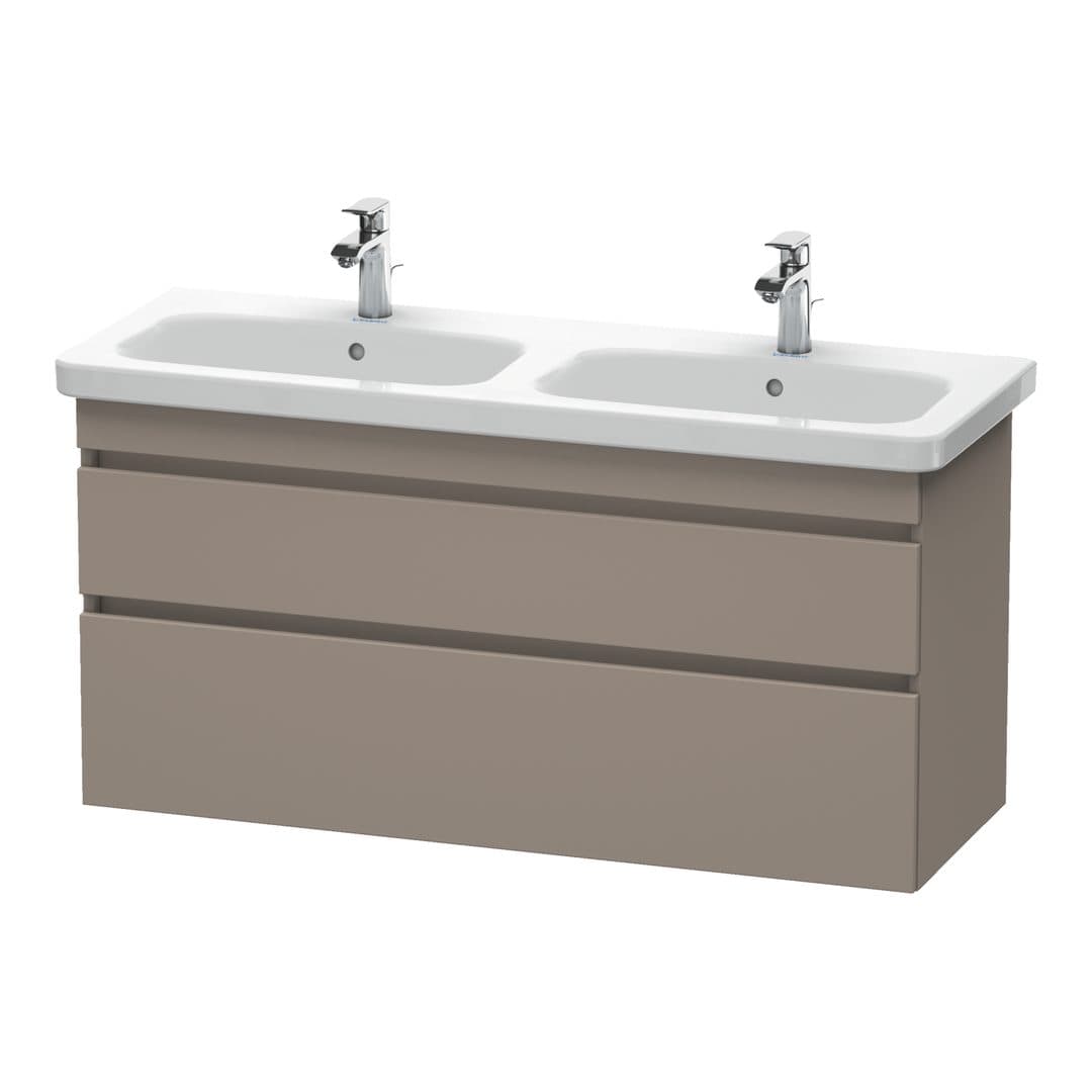 Duravit DuraStyle – Έπιπλο Νιπτήρα – 1230 mm, 2 συρτάρια – Basalte Matt, Decor (DS649804343)