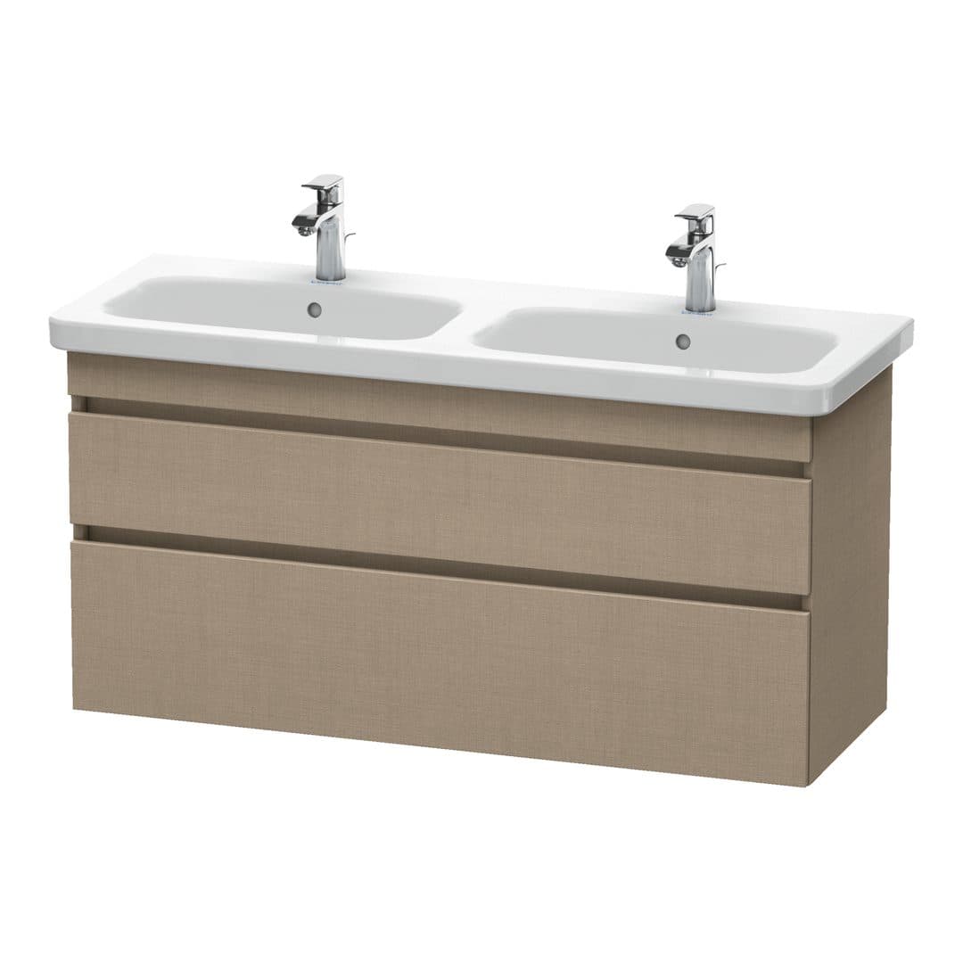 Duravit DuraStyle – Έπιπλο Νιπτήρα – 1230 mm, 2 συρτάρια – Linen Matt, Decor (DS649807575)