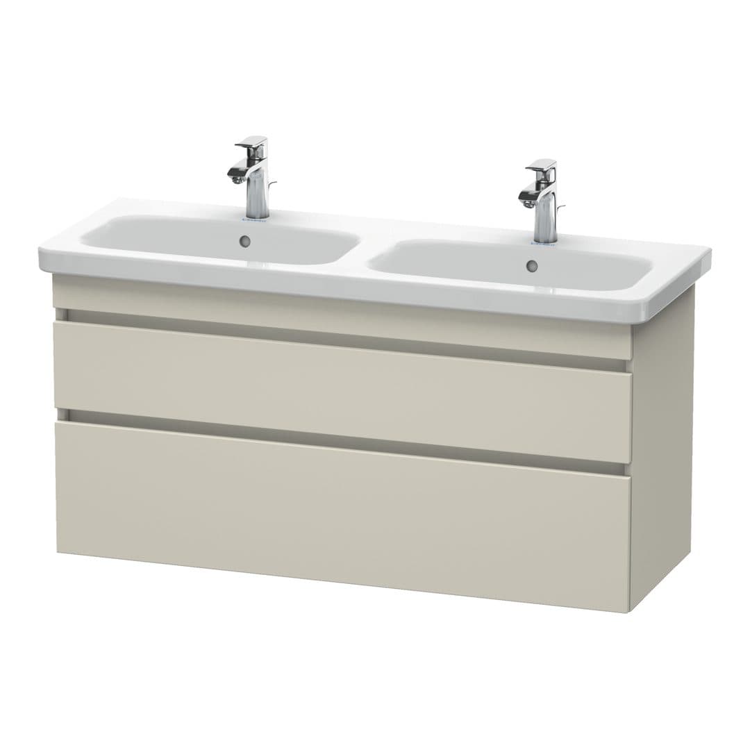 Duravit DuraStyle – Έπιπλο Νιπτήρα – 1230 mm, 2 συρτάρια – Taupe Matt, Decor (DS649809191)
