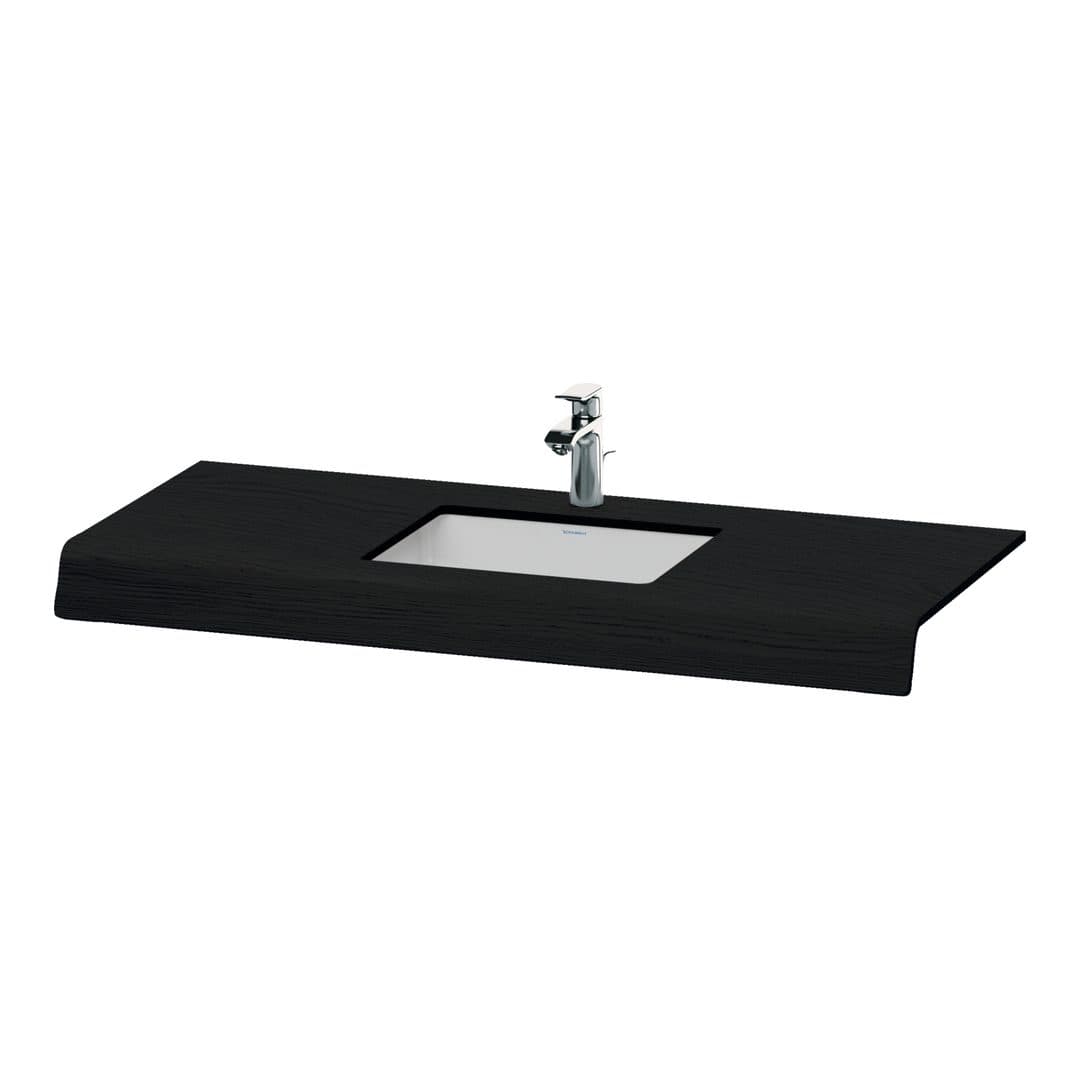 Duravit DuraStyle – Πάγκος Νιπτήρα – 800 mm, 800 x 550 x 100 mm, μοντέλο DS828C – Black oak Matt, Decor (DS828C01616)