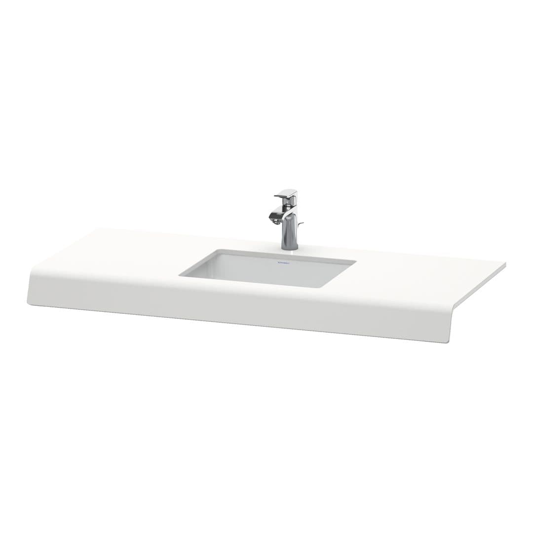 Duravit DuraStyle – Πάγκος Νιπτήρα – 800 mm, 800 x 550 x 100 mm, μοντέλο DS828C – White High Gloss, Decor (DS828C02222)
