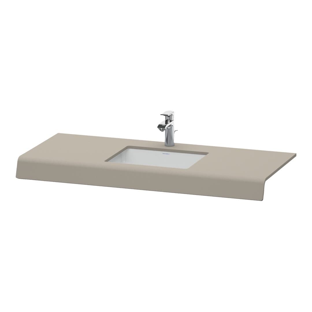 Duravit DuraStyle – Πάγκος Νιπτήρα – 800 mm, 800 x 550 x 100 mm, μοντέλο DS828C – Basalte Matt, Decor (DS828C04343)