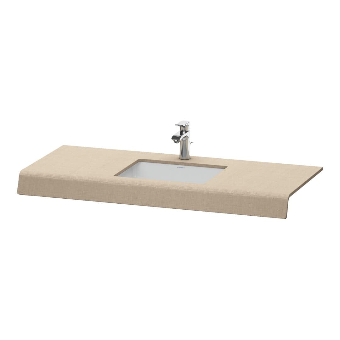 Duravit DuraStyle – Πάγκος Νιπτήρα – 800 mm, 800 x 550 x 100 mm, μοντέλο DS828C – Linen Matt, Decor (DS828C07575)