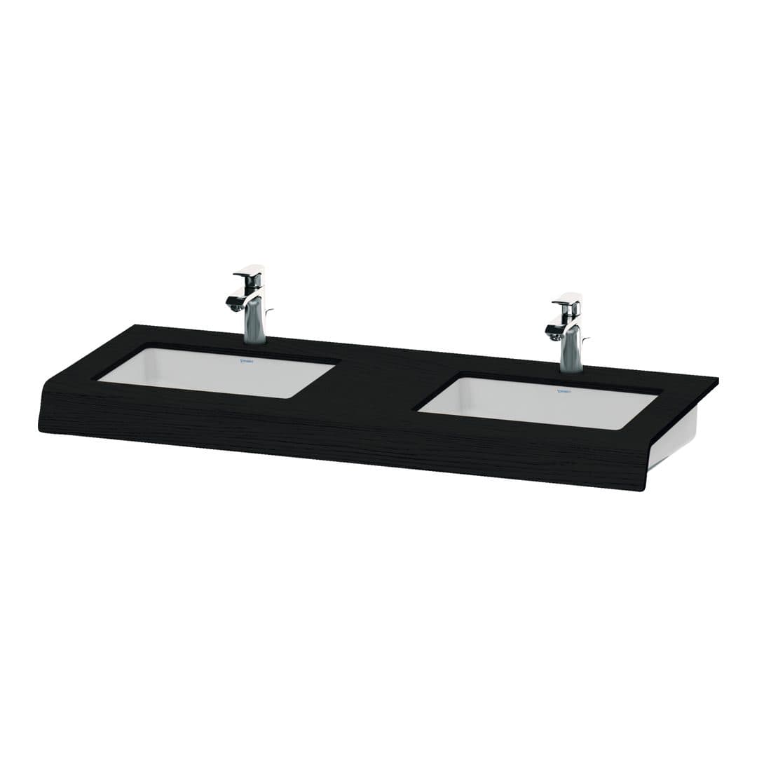 Duravit DuraStyle – Πάγκος Νιπτήρα – 800 mm, 800 x 550 x 100 mm, μοντέλο DS829C – Black oak Matt, Decor (DS829C01616)