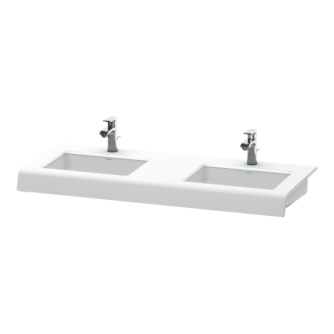 Duravit DuraStyle – Πάγκος Νιπτήρα – 800 mm, 800 x 550 x 100 mm, μοντέλο DS829C – White Matt, Decor (DS829C01818)